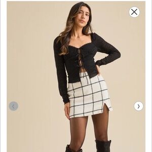 Altr’d State L mini skirt